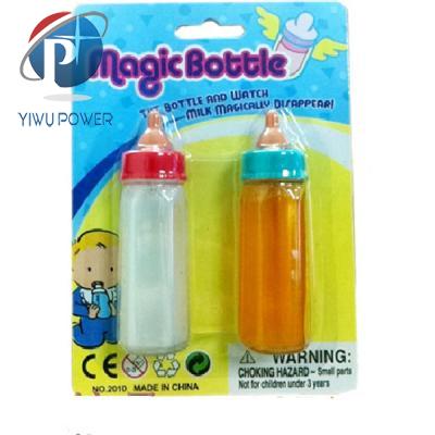 Magic milk bottle toy