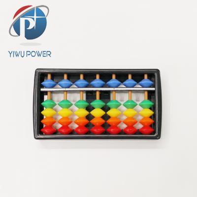 Colorful plastic 7 rops abacus