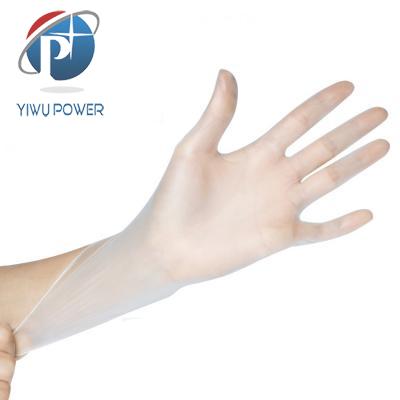 Disposable rubber gloves