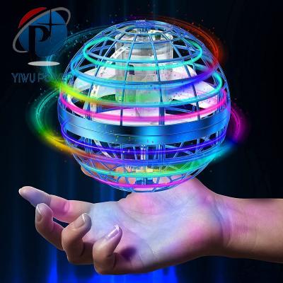 Magic Globe Shape Magic Controller Mini Drone RGB Lights Spinner 360 Rotating Spinning UFO Flying Ball Toys